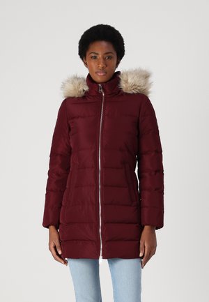 HERITAGE TYRA COAT  - Puhovka – plašč - deep rouge
