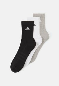 adidas Performance - UNISEX 3 PACK - Sports socks - medium grey heather/white/black Thumbnail Image 1