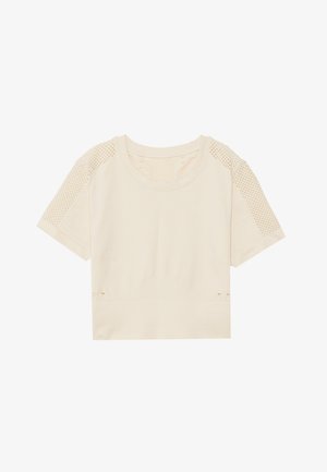 Even&Odd active SEAMLESS - Basic T-shirt - beige