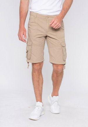 Ritchie Jeans BERMUDA BATTLE BADALAC - Short - marron