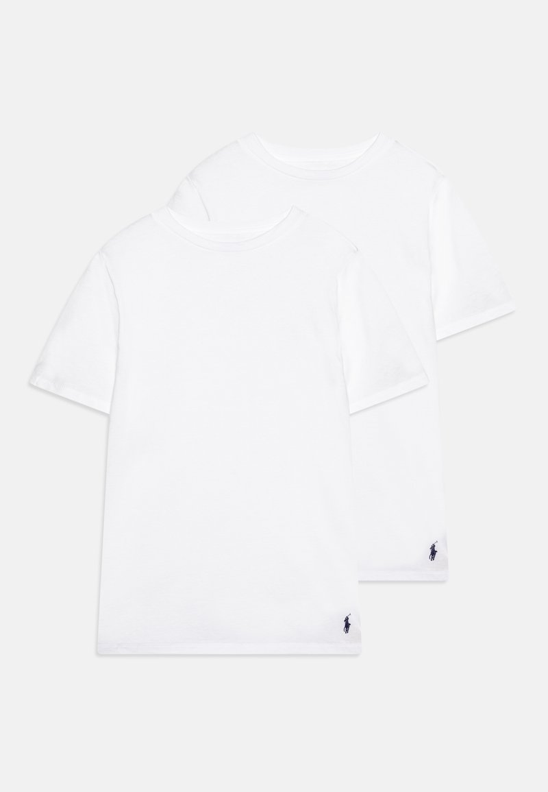 Polo Ralph Lauren - CREW TEE UNISEX 2 PACK - Paprasti marškinėliai - white, Padidinti