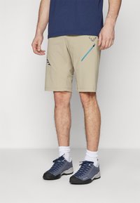 Dynafit TRANSALPER HYBRID - Kratke hlače za nošenje na otvorenom - rock khaki