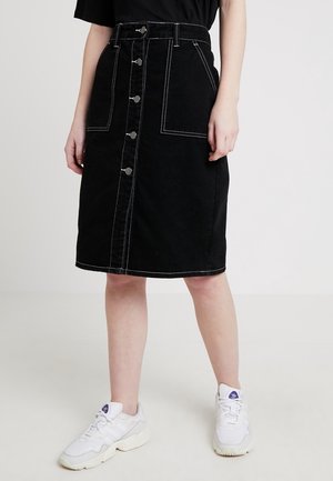 Falda acampanada - black