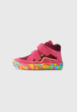 BAREFOOT TEX FUN AUTUMN - Baskets montantes - fuxia
