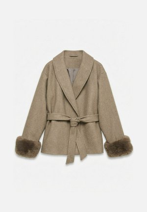 Vero Moda, JACKET VMANNEBEA JACKET - Manteau court - fossil