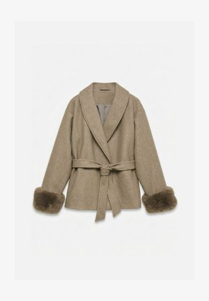 Vero Moda, JACKET VMANNEBEA JACKET - Manteau court - fossil