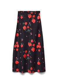 VMLIVIA LONG SKIRT - Maxikjol - black