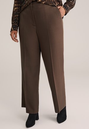 CURVE - Nohavice - dark brown