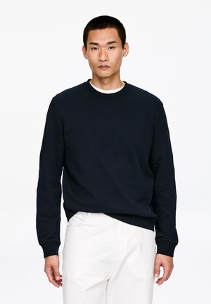 ARKET MID-WEIGHT - Sweatshirt - dark blue
