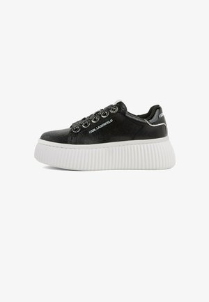 KARL LAGERFELD, - Sneakersy niskie