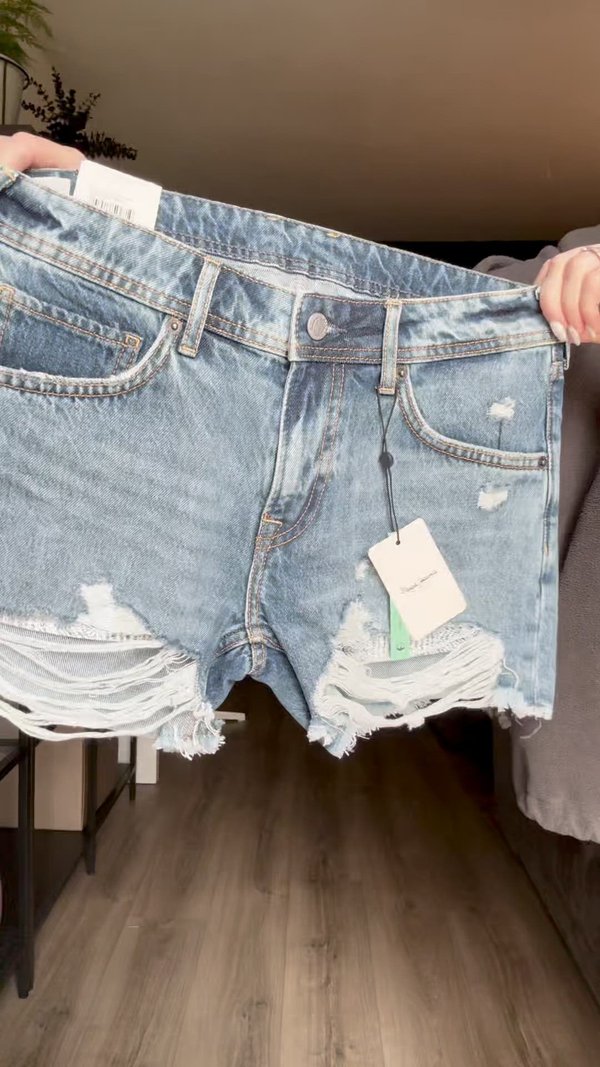 THRASHER - Denim shorts - denim2