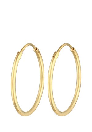 Elli HOOPS CLASSIC - Uhani - gold-coloured