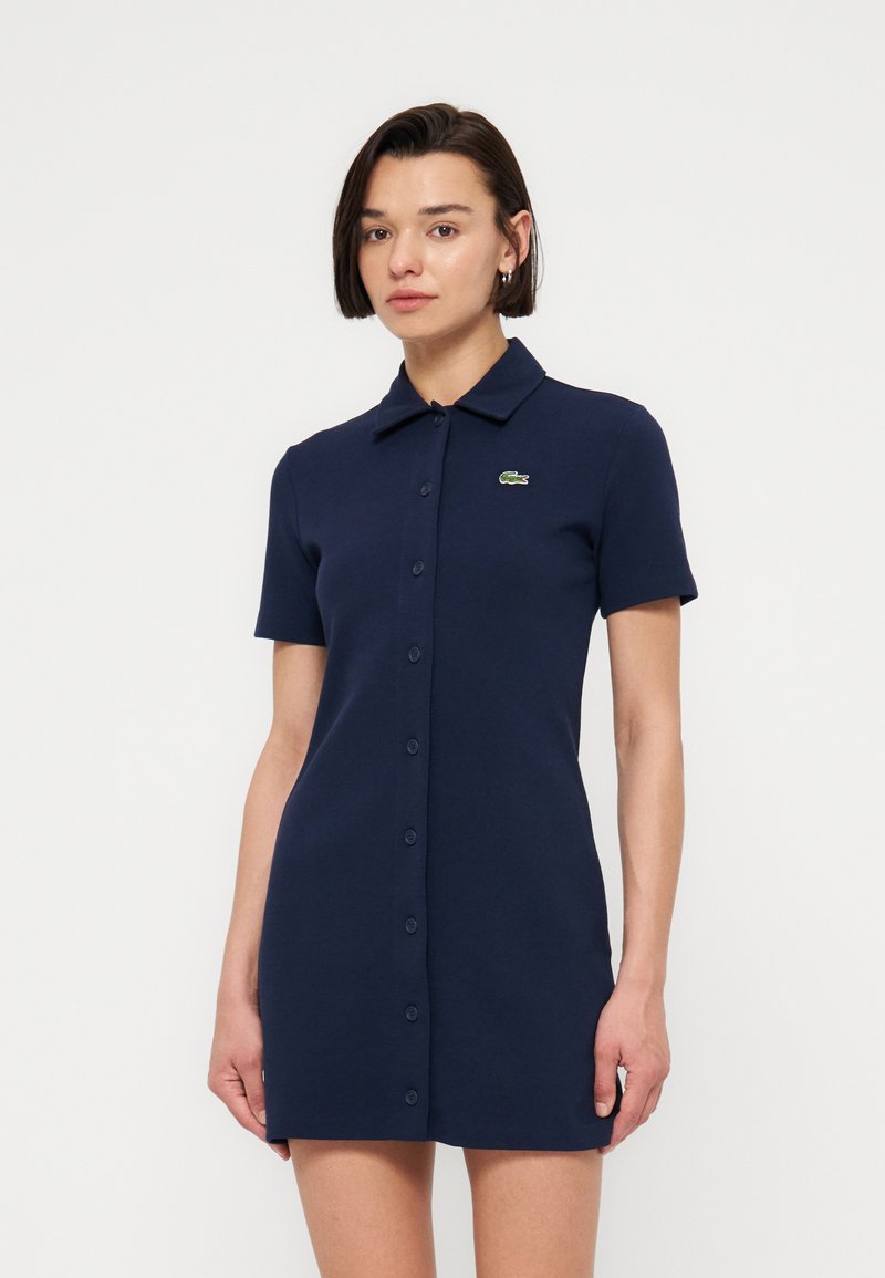 Lacoste Jurk donkerblauw