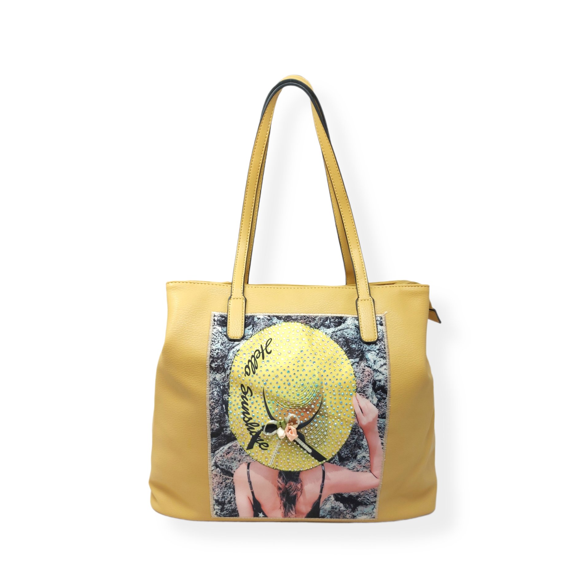Moninas Bolso de mano - amarillo mostaza/mostaza - Zalando.es