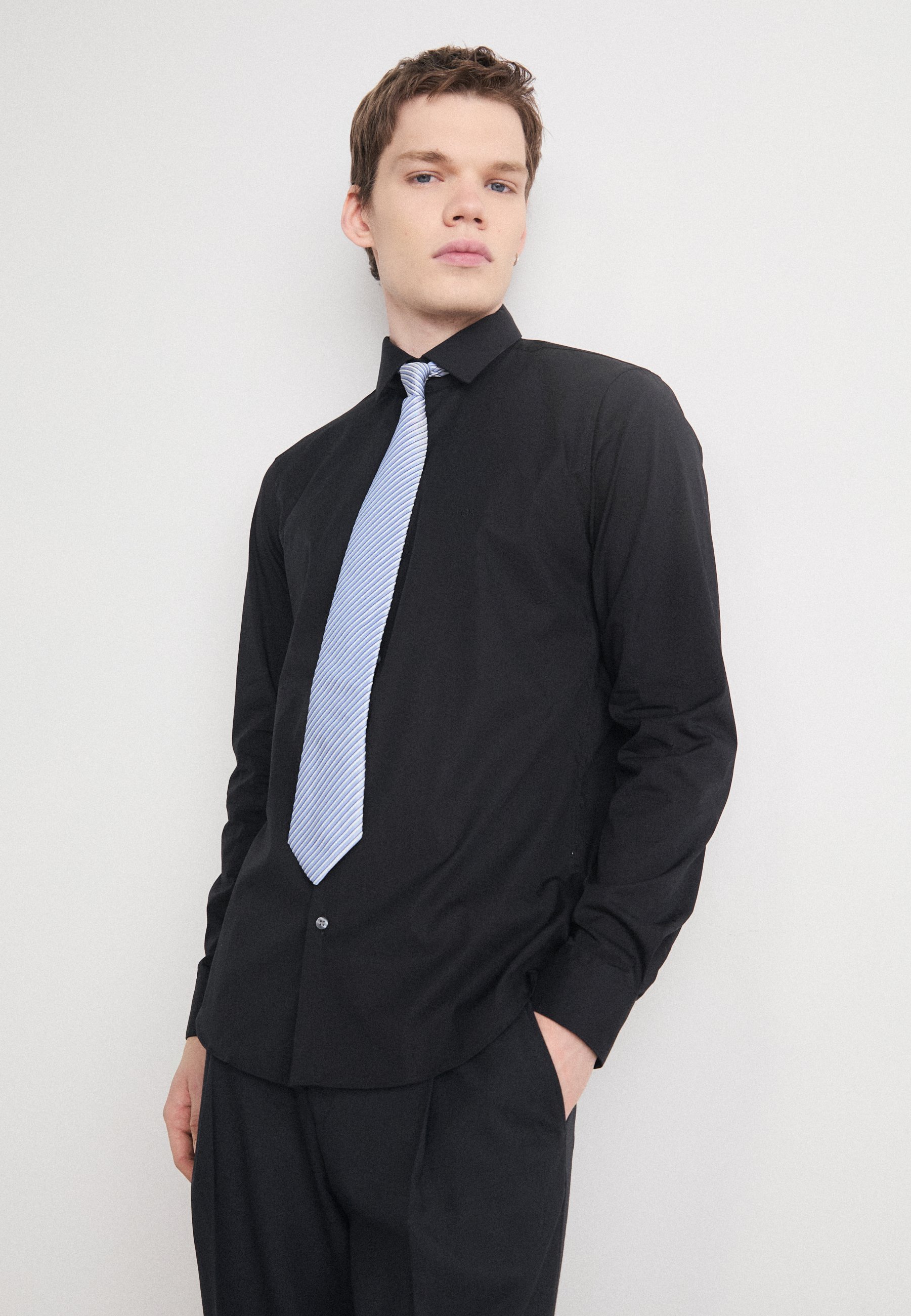 Calvin Klein Formal shirt - black - Zalando.ie