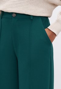 Even&Odd Petite Pantaloni - dark green