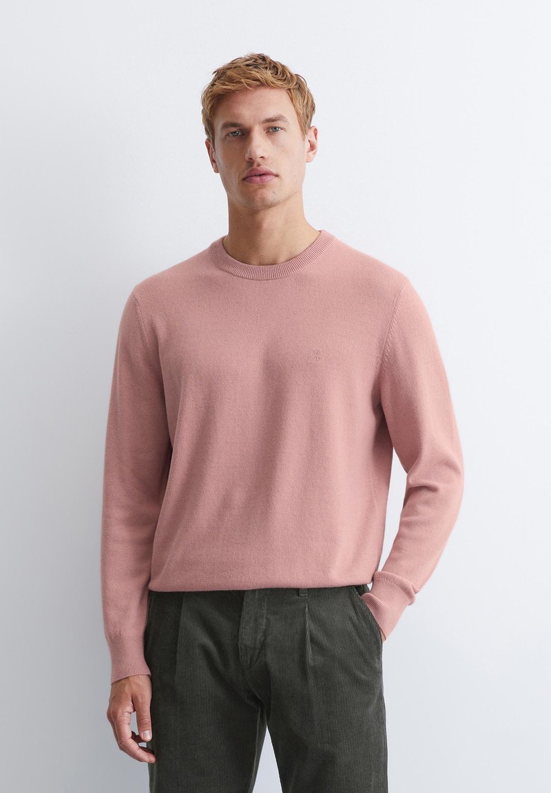 Marc O'Polo CREWNECK - Strickpullover - african violet