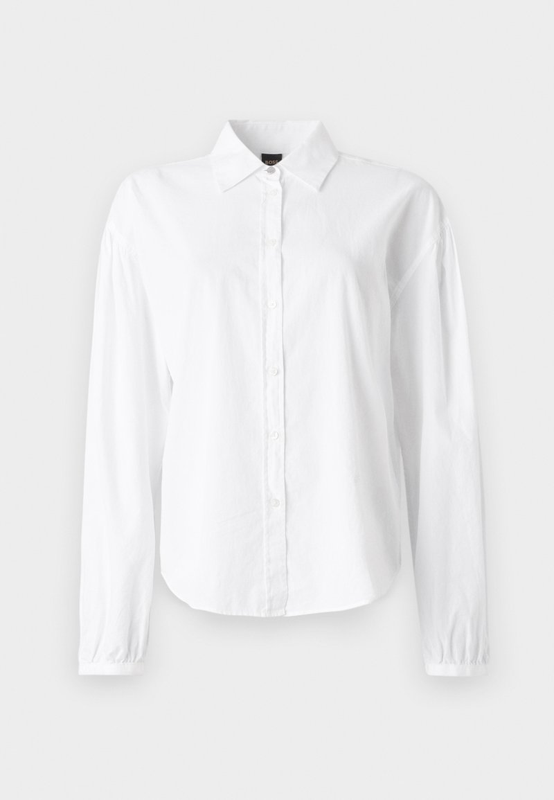 Boss Overhemdblouse wit Boss Overhemdblouse wit