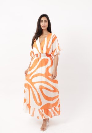 Elara, ELARA MAXIKLEID MAXIKLEID - Vestido largo - orange