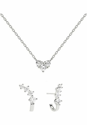 KRISTALL - Earrings - silberfarben