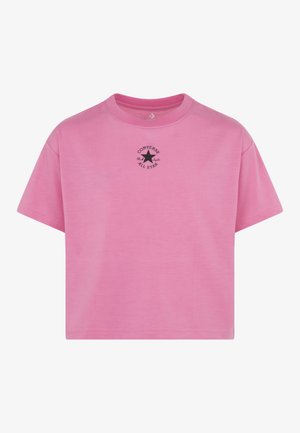 CHUCK PATCH BOXY - T-shirt imprimé - oops pink