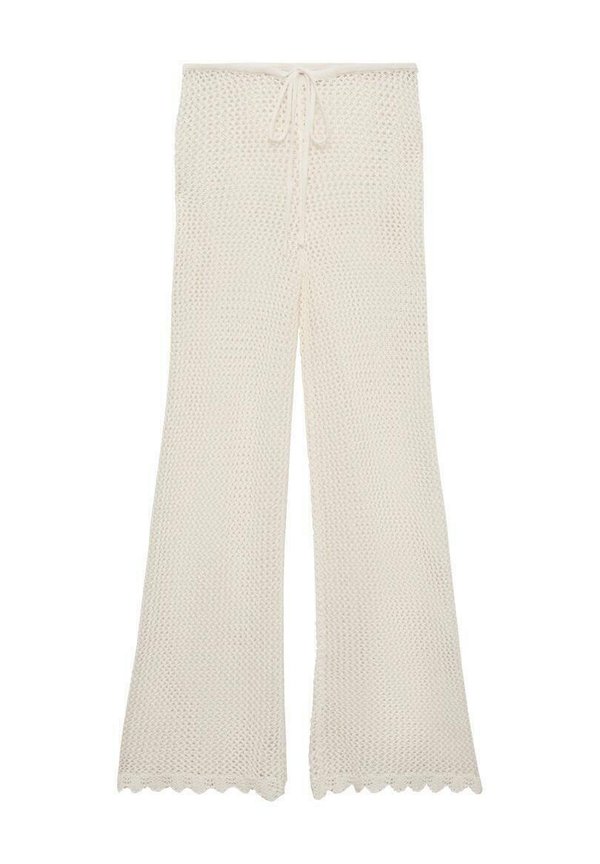 FLARED - Trousers - beige