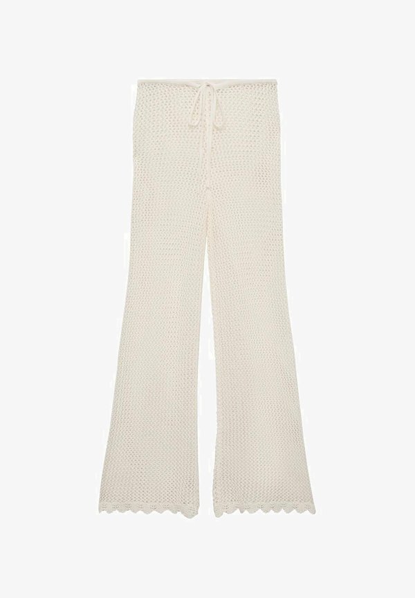 FLARED - Trousers - beige