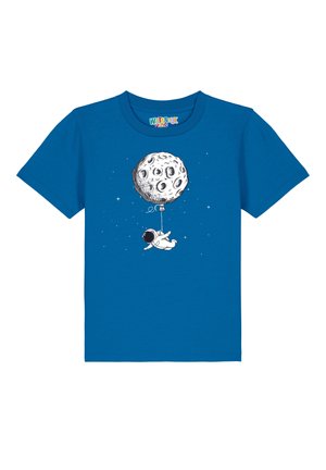 FUNNY SPACEMAN - Print T-shirt - royal blue