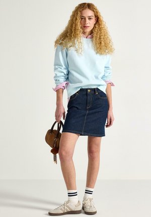 Denimnederdele - dark denim