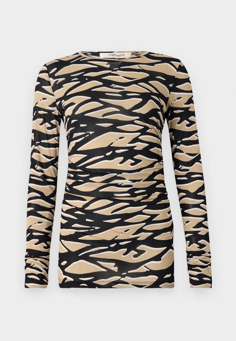 Diane von Furstenberg Longsleeve bruin Diane von Furstenberg Longsleeve bruin