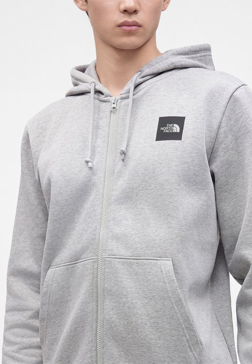 The North Face BOX HALF DOME REGULAR FULL ZIP HOODIE - Zip-up sweatshirt - pale grey heather — photo 6