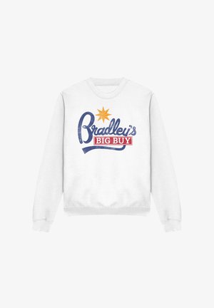 NETFLIX, STRANGER THINGS BRADLEY'S BIG BUY LOGO - Sweatshirt - white