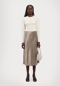 Max Mara Leisure ALESSIO - A-silueta svārki - tortora