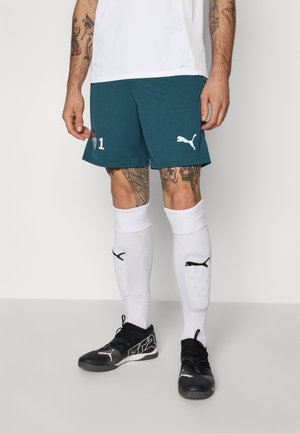 MCFC SHORTS REPLICA BLOCKING - Equipación de clubes - green terrain