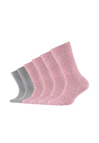 camano - SOFT 6 PACK - Chaussettes - chalk pink melange Image miniature 1