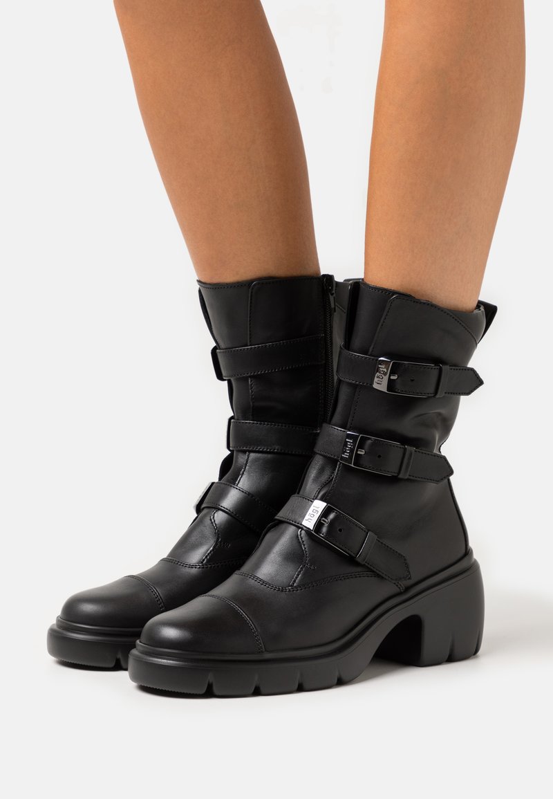 Högl Platform ankle boots schwarz/black Zalando.de