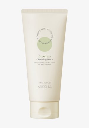 Missha MISSHA CREAMY LATTE CLEANSING FOAM - Renseskum - green tea