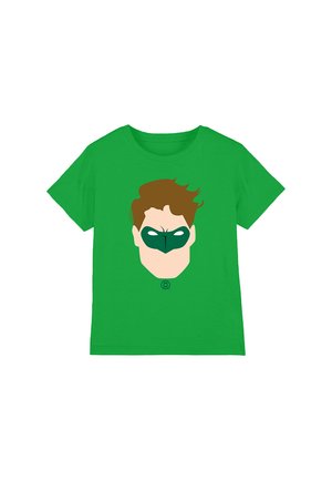 Print T-shirt - dark green