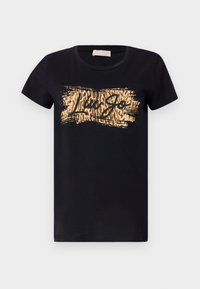 ECS MODA - Printtipaita - nero