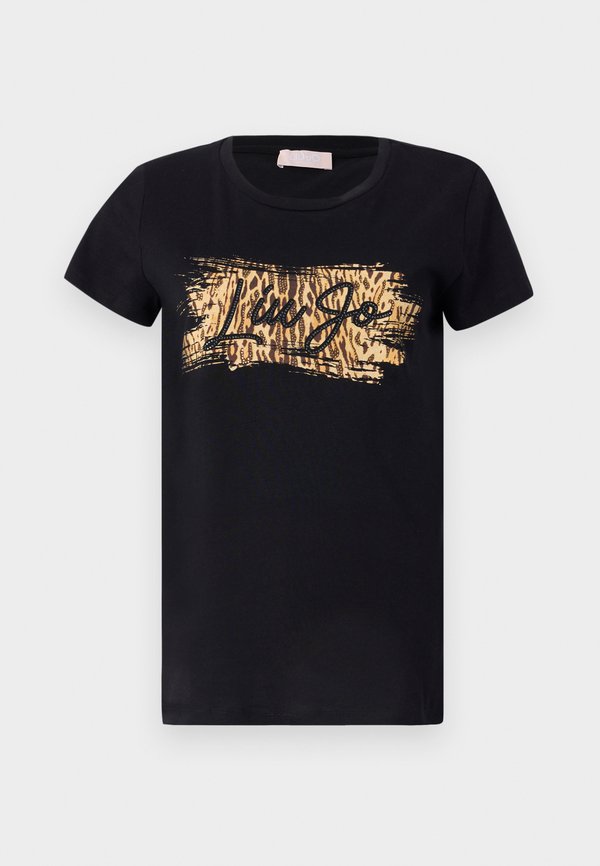 ECS MODA - Print T-shirt - nero2