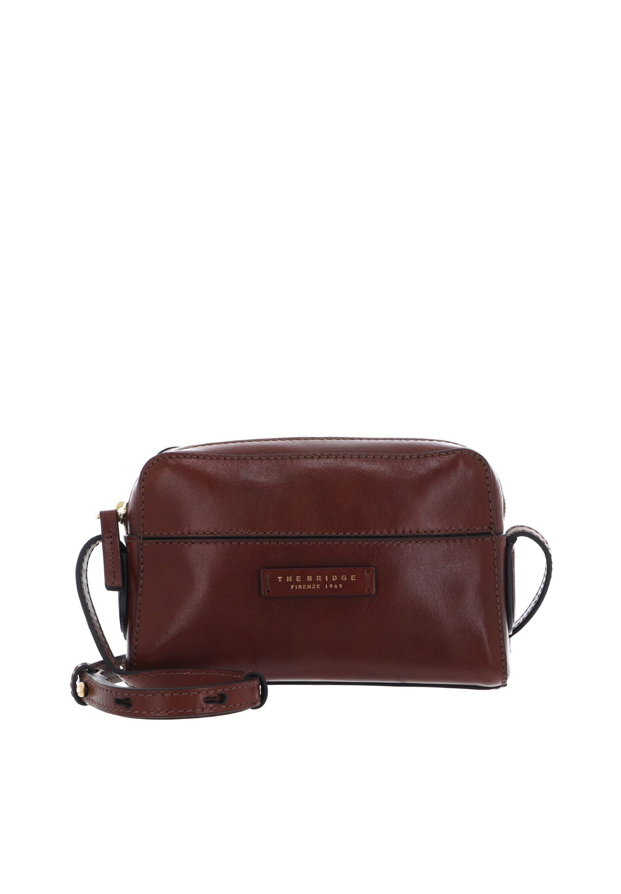 The Bridge Borsa A Tracolla In Pelle Marrone | 21x17x7 Cm | CUOIO 14