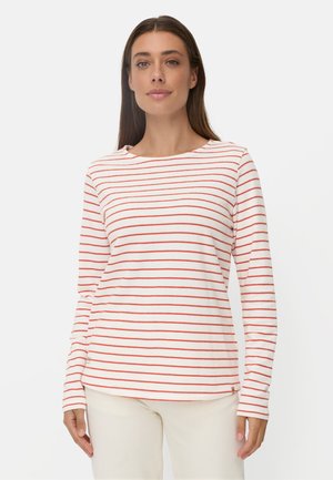 camel active Langærmet T-shirt - pumkin stripes