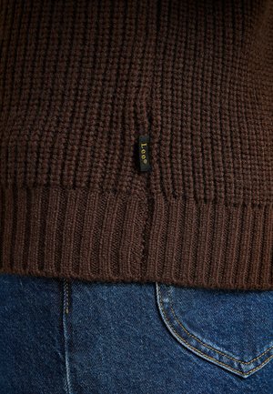 Lee LONG SLEEVE RELAXED FIT - Jumper - arabica