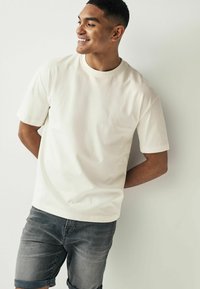 Next HEAVYWEIGHT 3 PACK - Basic póló - charcoal sage white