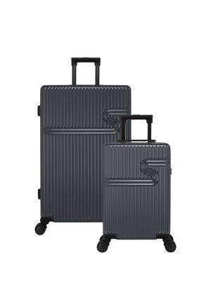 SIGNATURE - SET - Luggage set - charcoal gray