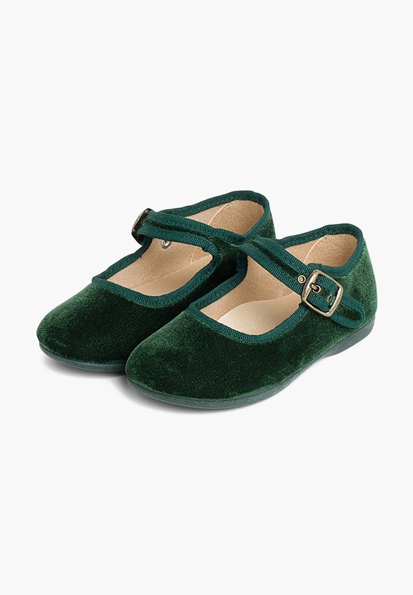 TERCIOPELO HEBILLA – Lauflernschuh – verde
