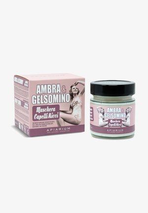 APIARIUM BIO NATURAL COSMETICS, AMBER AND JASMINE CURLY HAIR MASK 200ML - Maschera per capelli - n a
