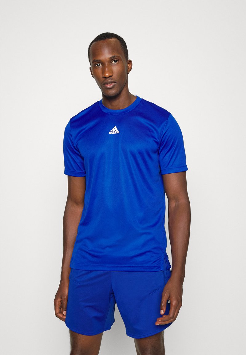adidas Performance HIIT TEE Sports Tshirt team royal blue/white