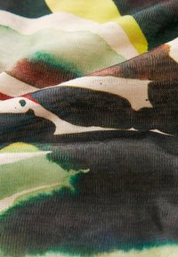 Next REGULAR FIT - Robe longue - ecru palm print