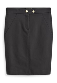 Next HARDWARE DETAIL MINI SKIRT - Pouzdrová sukně - black